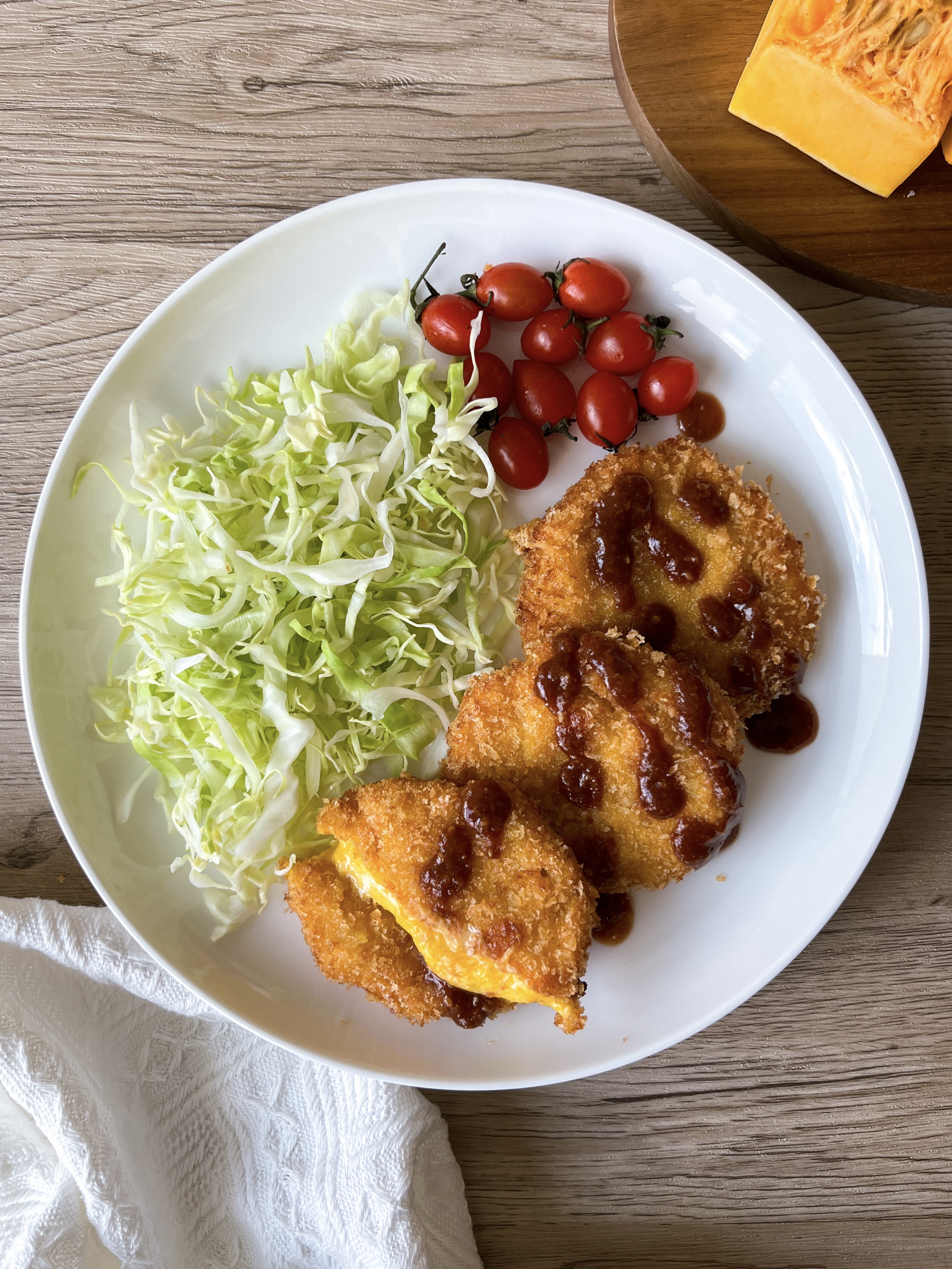 Cheesy Pumpkin Croquettes
